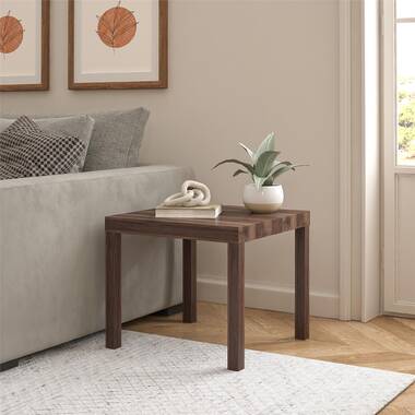 Mainstays parsons end table deals canyon walnut